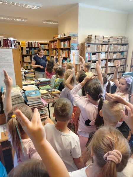 Dzieci 6 letnie w Szkole Podstawowej w Żegocinie