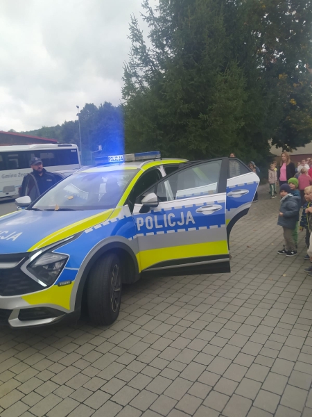 WIZYTA POLICJI W NASZYM PRZEDSZKOLU.