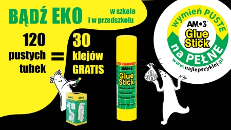 Wymień PUSTE na PEŁNE - KLEJE AMOS
