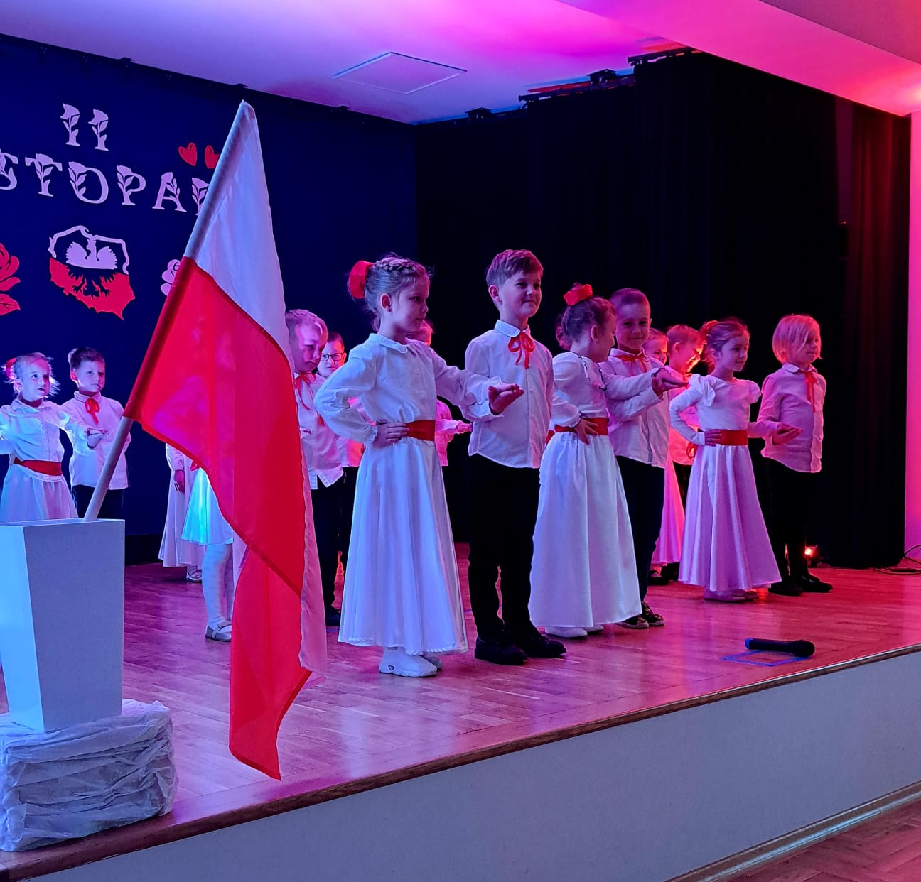 Koncert ''Mały Przedszkolak - Wielki Patriota'' - Centrum Kultury Sportu i Turystyki w Żegocinie.